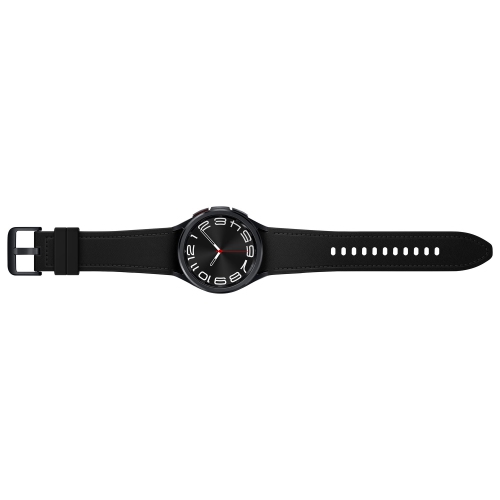 Refurbished - Samsung Galaxy Watch6 Classic (GPS) 43mm Smartwatch with Heart Rate Monitor - Black