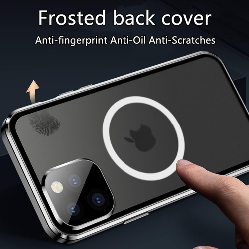 Case for iPhone 13 Pro, 360 Degree Double-Sided Protection Compatible with Magsafe Magnetic Adsorption Metal