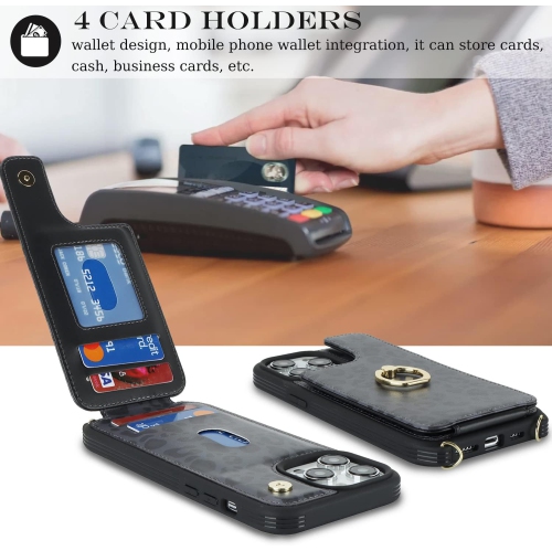 etui iPhone 13 Pro Max Phone case Crossbody iPhone 12 Pro Max Phone case with Card Holder 13 pro max Phone Cover