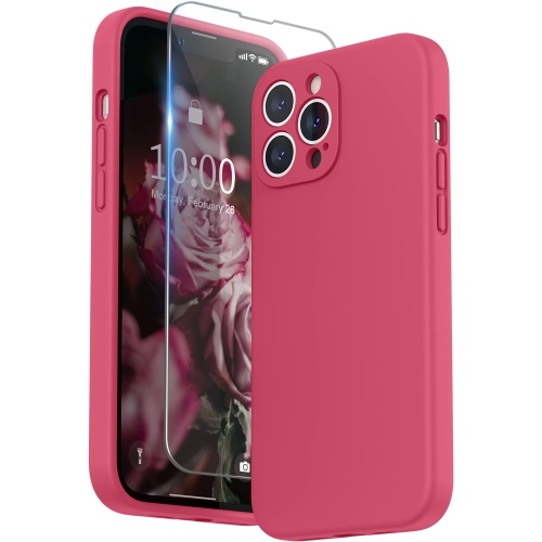 GENERIC  Silicone Case Compatible With Iphone 13 Pro Max Case 6.7 Inch (2021), With Camera Protection Liquid Silicone