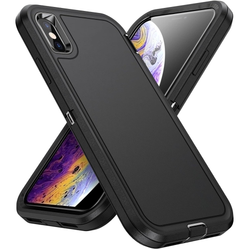 GENERIC  Iphone Xs Case, Iphone Xs Cover for Men Boys, Hybrid Drop Test Heavy Duty Durable Shockproof Slim Fit