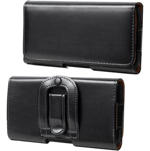 Étui en cuir pu avec pince de ceinture pour téléphone Galaxy A53 A52 A51 A32 A10S, S21 FE S20 FE S10 plus, iPhone 13 Pro