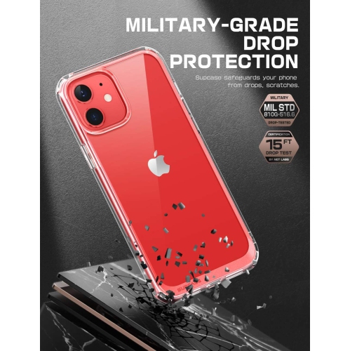 Étui de la série Beetle style de Unicorn conçu pour la protection hybride haut de gamme iPhone 12 Mini de 5,4 po