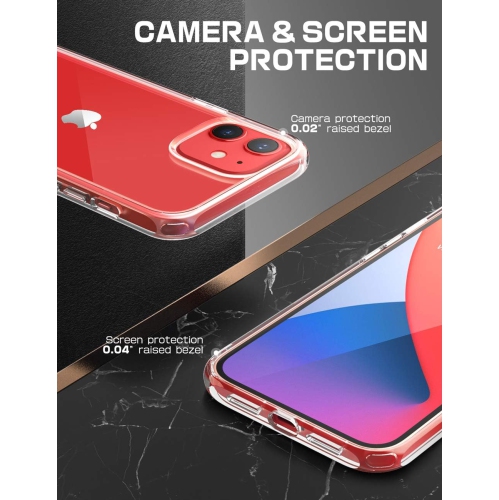 Étui de la série Beetle style de Unicorn conçu pour la protection hybride haut de gamme iPhone 12 Mini de 5,4 po