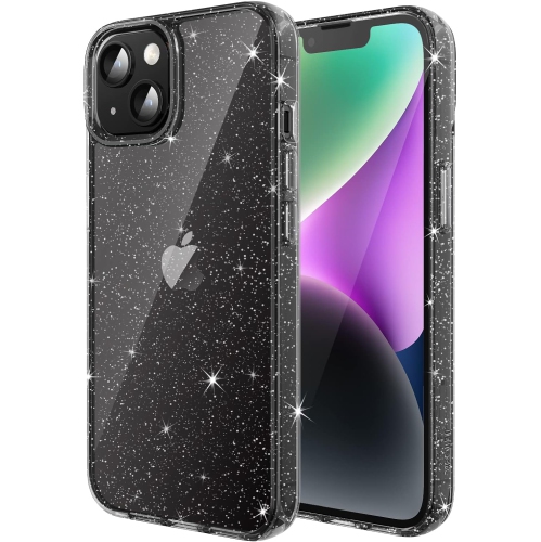 GENERIC  Glitter Case for Iphone 14 Plus 6.7-Inch, Bling Sparkle Shockproof Phone Bumper Cover, Cute Sparkly for Women