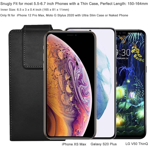 Cell Phone Holster Swivel Belt Clip Case for iPhone 11 / XR, Samsung Galaxy Note 20 S22+ S21 FE S20 FE S10 Plus A53 5G
