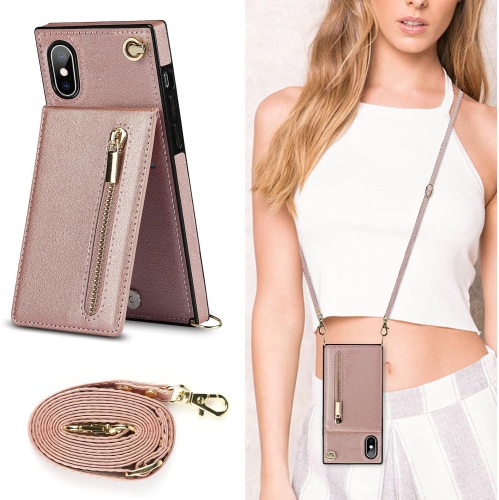 Crossbody Phone Case for iPhone Xs Max Case with Card Holder for Women,iPhone Xs Max Case Wallet with Strap