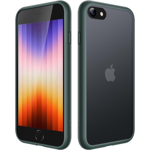 GENERIC  Matte Case for Iphone Se 3/2 (2022/2020), Iphone 8/7, 4.7-Inch, Shockproof Military Grade Drop Protection