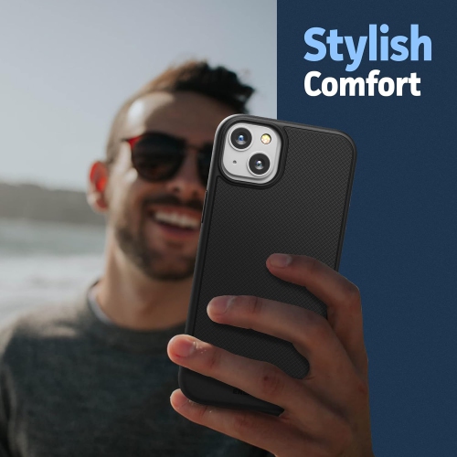 Thin Armor Designed for iPhone 14 Plus Belt Clip Case, Slim Fit Phone Case with Holster