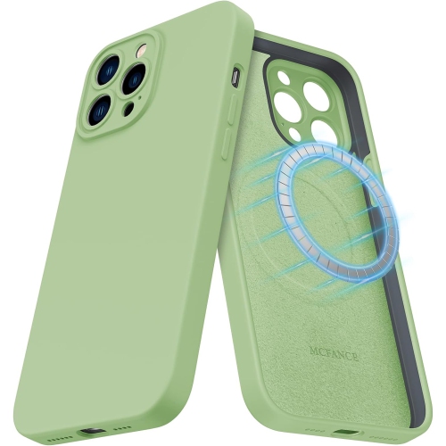 GENERIC  Silicone Magnetic Case for Iphone 13 Pro Max Mag Series Case Silicone Phone Case With Microfiber Lining