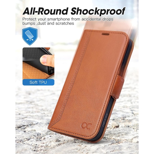 iPhone 13 Pro Max Case, iPhone 13 Pro Max Wallet 5G Case, PU Leather Folio Flip Case with 【Card