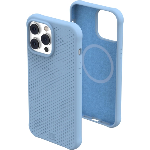 GENERIC  [U] By Uag Designed for Iphone 14 Pro Max Case Cerulean 6.7" Dot Build-In Magnet Compatible With Magsafe Charging In Blue