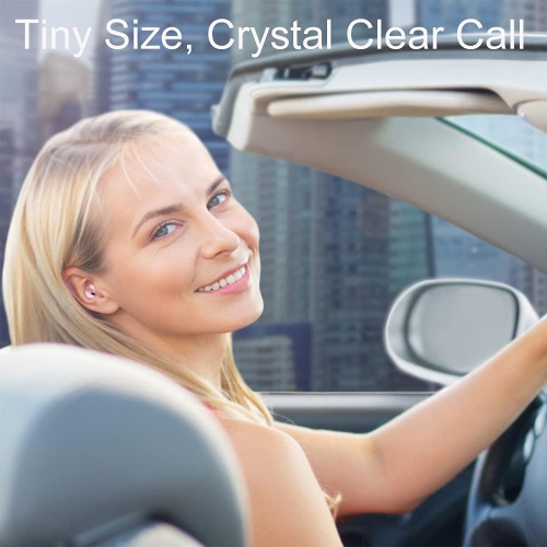 Mini Sleep Earbuds Bluetooth Tiny Headphone True Wireless Earpiece with Charging Case Handsfree for iPhone and Android