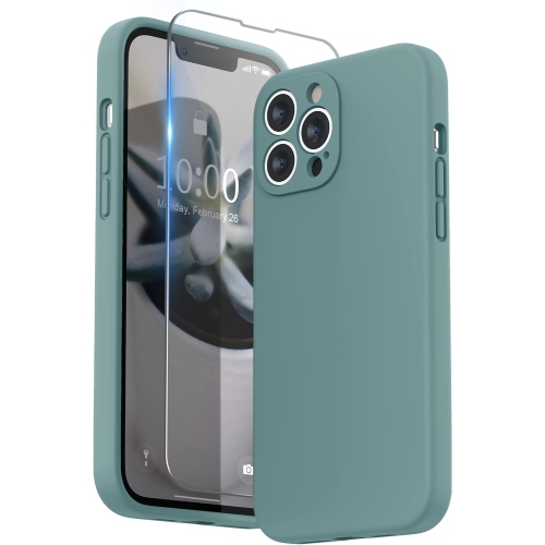 GENERIC  Silicone Case Compatible With Iphone 13 Pro Max Case 6.7 Inch (2021), With Camera Protection Liquid Silicone