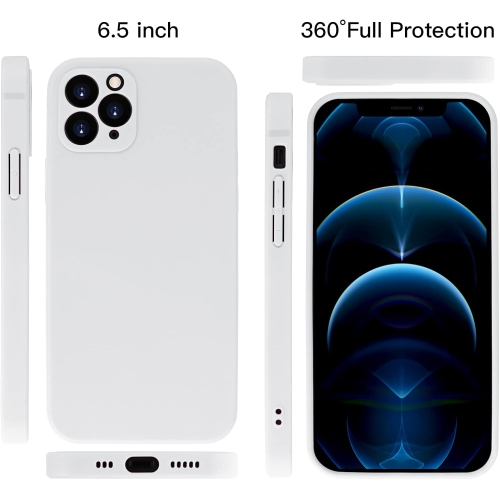 iPhone 11 Pro Max Case Compatible with iPhone 11 Pro Max Matte Silicone Gel Cover with Full Body Protection