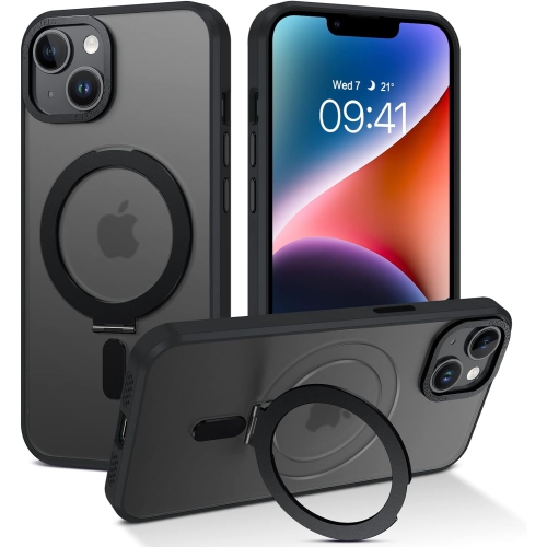 GENERIC  Magnetic Case for Iphone 14, Iphone 13 Compatible With Magsafe, Magnetic Kickstand Iphone 14/13 Case Cover