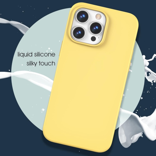 Compatible with Magsafe for iPhone 14 Pro Silicone Case 2022, Magnetic Liquid Silicone Protective Shockproof