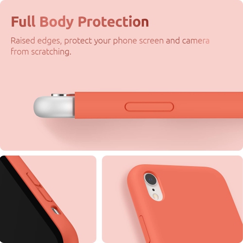 iPhone XR Silicone Case,Liquid Silicone Gel Rubber Anti-Scratch 6.1 inch Phone Case for iPhone XR