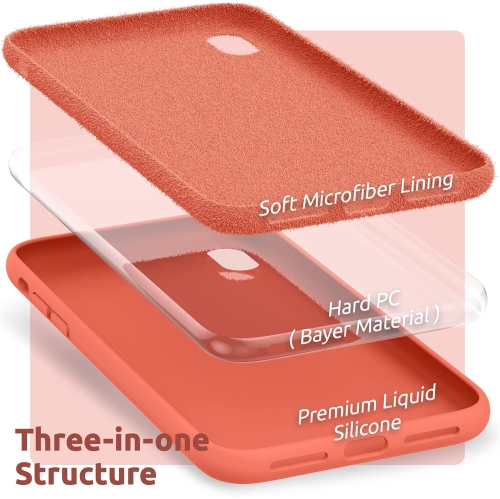 iPhone XR Silicone Case,Liquid Silicone Gel Rubber Anti-Scratch 6.1 inch Phone Case for iPhone XR