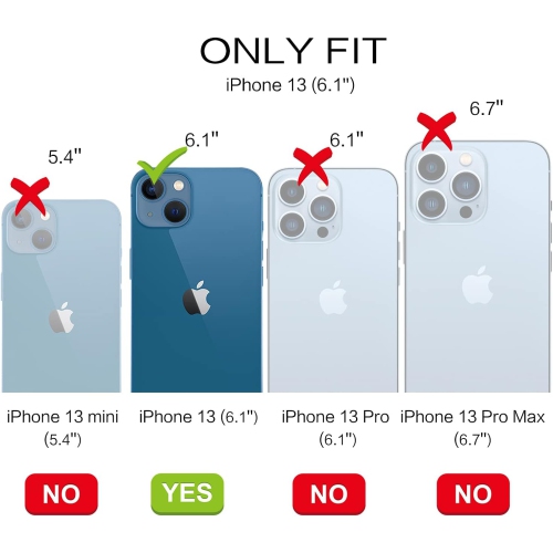 Case for iPhone 13 6.1 Inch Liquid Silicone Soft Gel Rubber Slim Thin Microfiber Lining Cushion Texture Cover