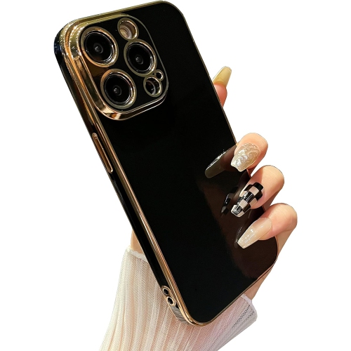 GENERIC  Electroplate Case for Iphone 14 Pro Max, Luxury Electroplated Edge Soft Tpu Bumper Iphone 14 Pro Max Case, Full