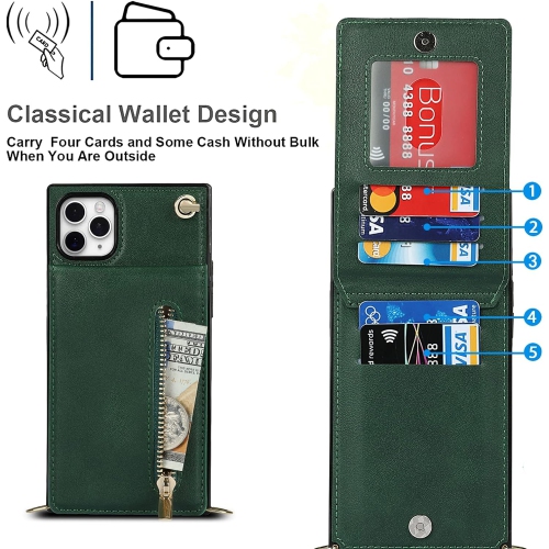 Crossbody Phone Case for iPhone 11 Pro Max Case with Card Holder for Women,iPhone 11 Pro Max Case Wallet