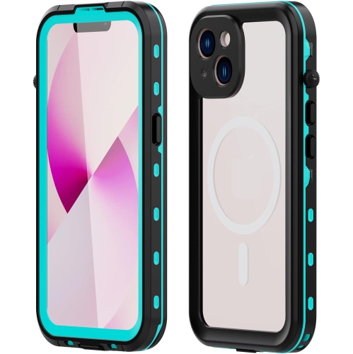 GENERIC  for Iphone 14 Plus Waterproof Case, Ip68 Snorkelling Protector Case Full Body Seal Slim Shockproof Snowproof Underwater