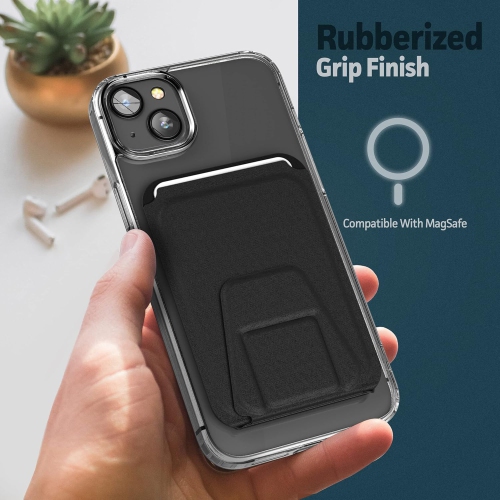 Wallet Case Set Designed for iPhone 14 Plus Case with Magnetic Kickstand Card Holder (Screen Protector