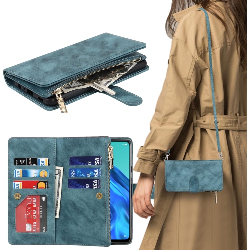 GENERIC  Etui Iphone 14 Pro Max Case Wallet With Card Holder, Iphone 14 Pro Max Phone Case for Women, Crossbody Zipper