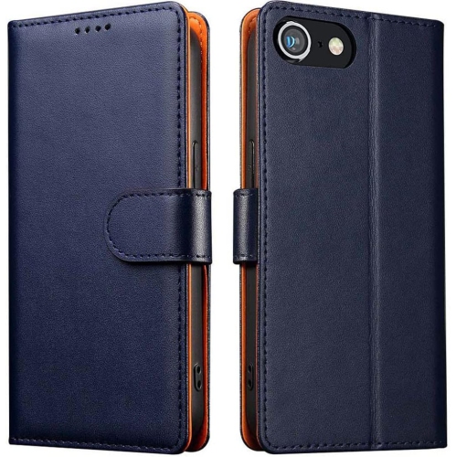 iPhone SE 2022 Case iPhone SE 2020 Case iPhone 8 Case iPhone 7 Case Genuine Leather Flip Anti-Theft RFID