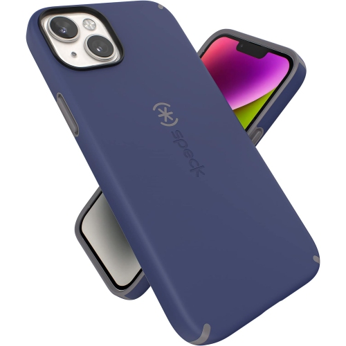 Produits CandyShell Pro Case pour iPhone 14 plus, modèle 6,7 po, Bleu prussien/Gris nuageux