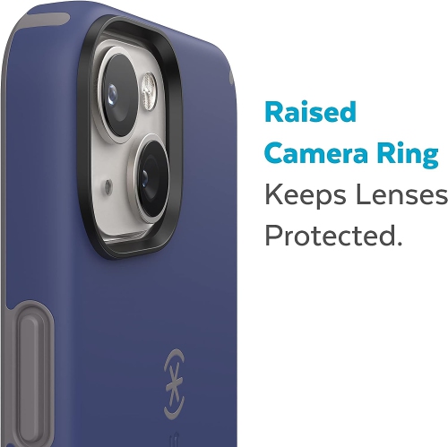 Produits CandyShell Pro Case pour iPhone 14 plus, modèle 6,7 po, Bleu prussien/Gris nuageux