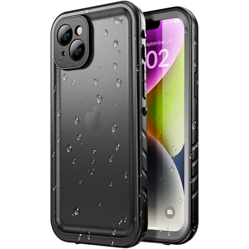 Compatible with iPhone 14 Plus Waterproof Case Full Body Shockproof Dustproof Waterproof Phone case