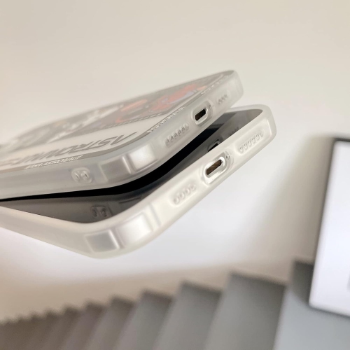 for iPhone 14 Pro Max Cute Clear Case, Cool Cartoon Astronaut Space Planet Moon Rocket Design Stylish