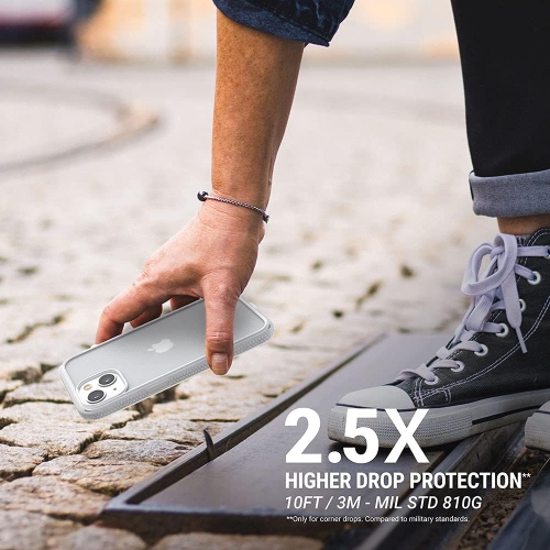 iPhone 13 Mini Case Influence Series Slim Case, Finger-Print Safe Cases, Drop Proof Phone, with Lanyard