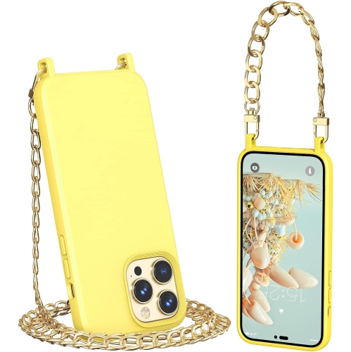 for iPhone 14 Pro Max Case with 2 Purse Chain Strap 7.9 47.2 Ultra Slim Cute Women Girls Protective Phone Best Buy Canada