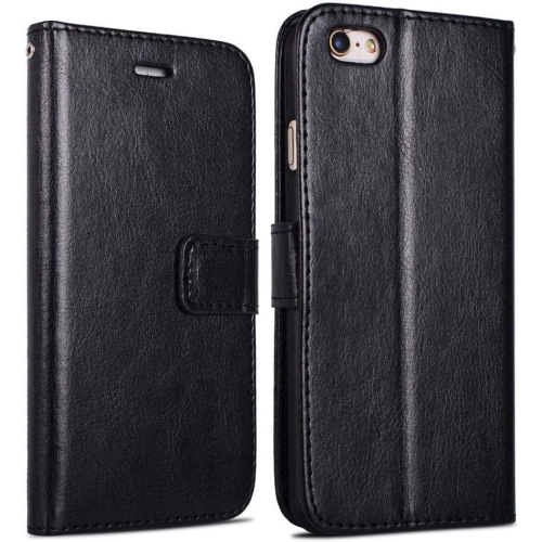 [Leather Wallet] Case for iPhone 7/8 / SE 2020/2022 [2nd/3rd Gen], Folio Flip Kickstand TPU [Magnetic Closure]