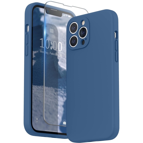 GENERIC  Silicone Case Compatible With Iphone 13 Pro Max Case 6.7 Inch (2021), With Camera Protection Liquid Silicone