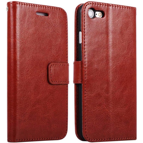 GENERIC  [Leather Wallet] Case for Iphone 7/8 / Se 2020/2022 [2Nd/3Rd Gen], Folio Flip Kickstand Tpu [Magnetic Closure]