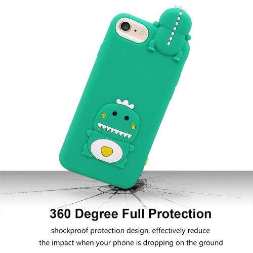 Cute iPhone SE 2020 case, iPhone 6 Case, iPhone 6s Case, iPhone 7 Case, iPhone 8 Case, Funny 3D Cartoon