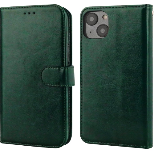 Étui-portefeuille amovible pour iPhone 14 plus avec fentes pour cartes anti-RFID; Support magnétique en cuir de polyuréthane de qualité supérieure