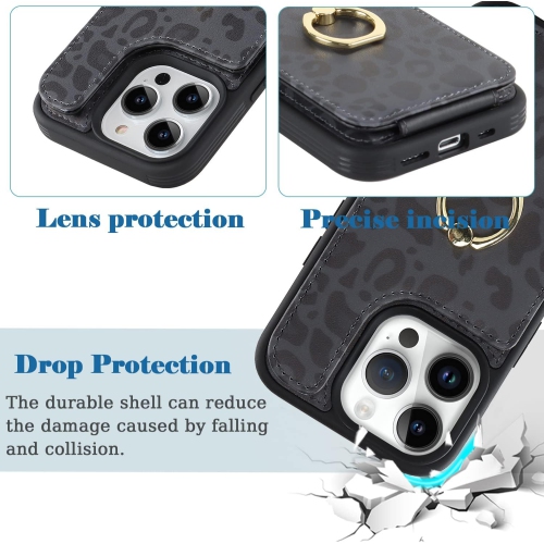 etui iPhone 14 pro Phone case with Card Holder,iPhone 14 pro Wallet case with Credit Card Holders for Women,étui