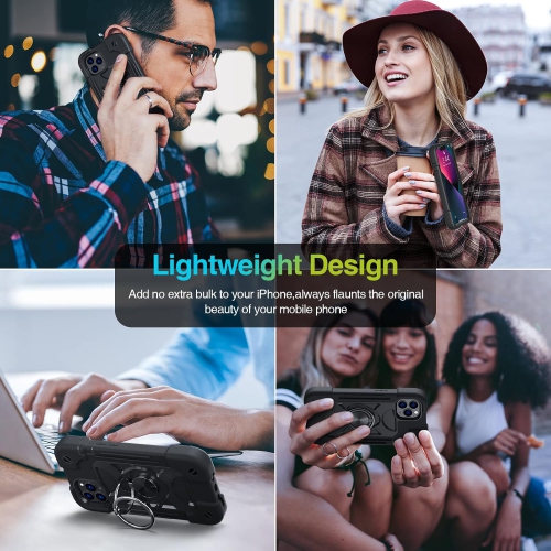 Étui pour iPhone 13 Pro Max, étui antichoc robuste anti-chute, transparent cristal, iPhone 13 Pro Max