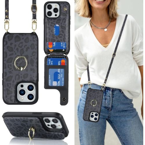 GENERIC  Etui Coque Iphone 14 Pro Phone Case Crossbody for Women Iphone 14 Pro Phone Case Wallet With Card Holder Phone