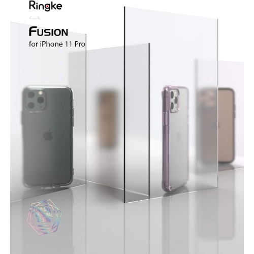 Fusion No-Smudge Matte Designed for iPhone 11 Pro Case, Clear Matte Anti-Fingerprint Protective Cover -