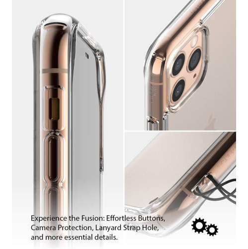 Fusion No-Smudge Matte Designed for iPhone 11 Pro Case, Clear Matte Anti-Fingerprint Protective Cover -