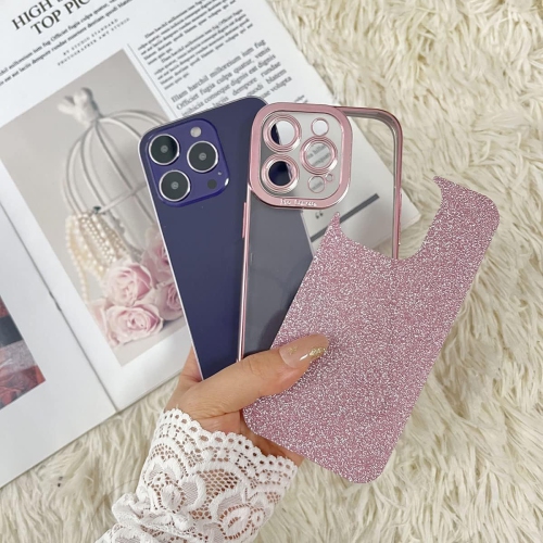 Compatible with iPhone 14 Pro Case Glitter Luxury Cute Flexible Bling Cover Camera Protection Shockproof Phone