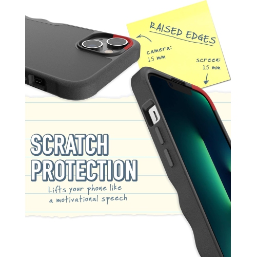 iPhone 14 Plus Protective Case - Gripzilla Compatible with MagSafe [Rugged + Tough] Armored Slim Cover