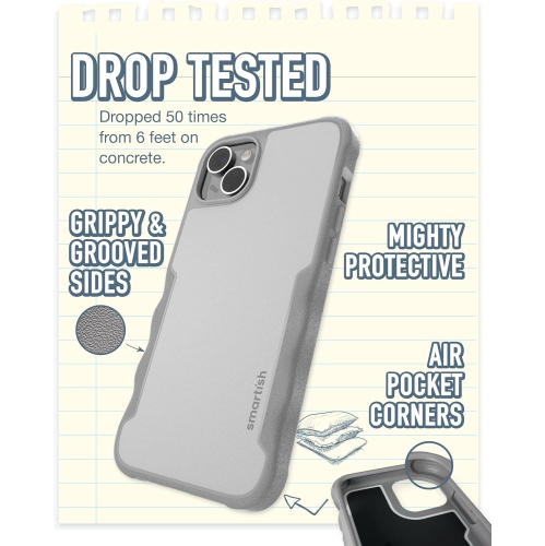 iPhone 14 Plus Protective Case - Gripzilla Compatible with MagSafe [Rugged + Tough] Armored Slim Cover