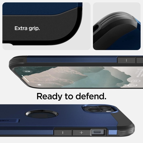 Tough Armor Mag Case [Magsafe Compatible] Designed for iPhone 14 Plus Case - Navy Blue